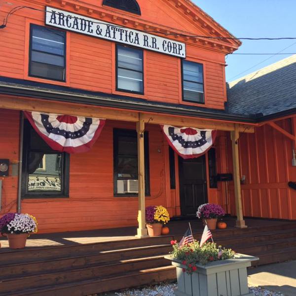 a store in a brick building
