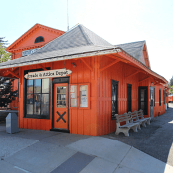 a close up of a brick building